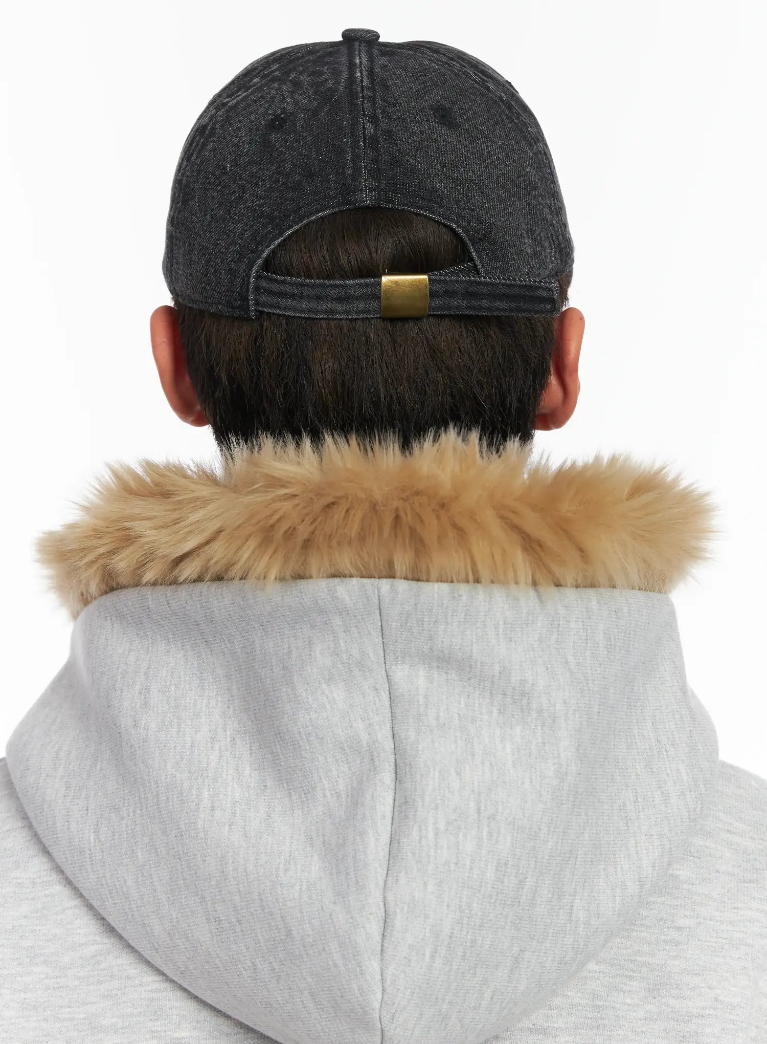 Men's Vintage Distressed Denim Baseball Cap ID511