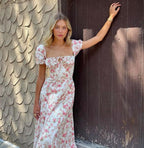 Dress with Floral Pattern