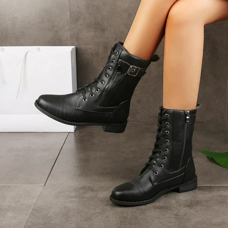 Eugenie | Orthopaedic Leather Ankle Boots