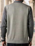 Leroy - Casual Sweater with Long Sleeves in Knit