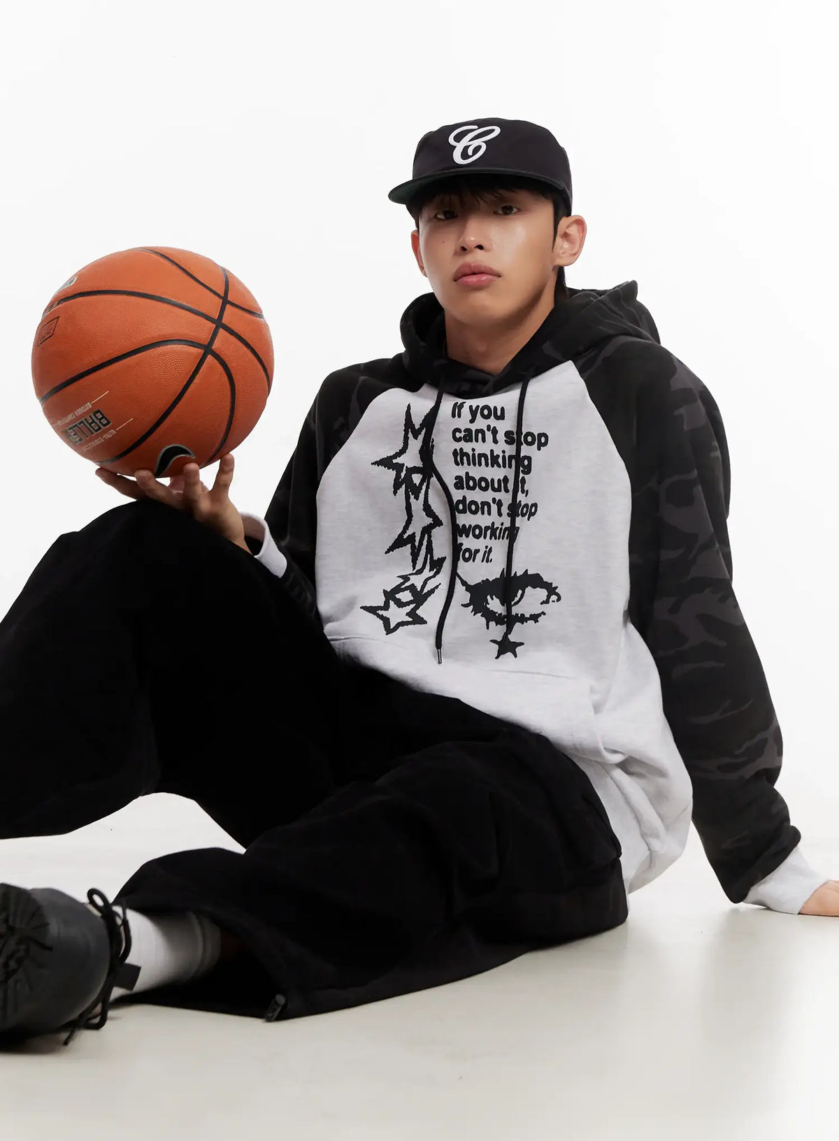 Casual Embroidered Cap IO523