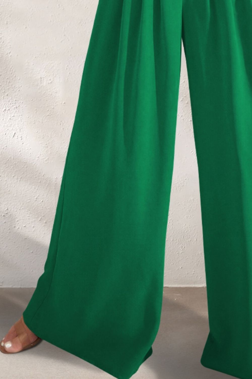 ZY | Wide Leg High-Waisted Trousers