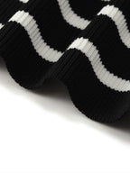 Striped Acetate and Cotton Tank Top
