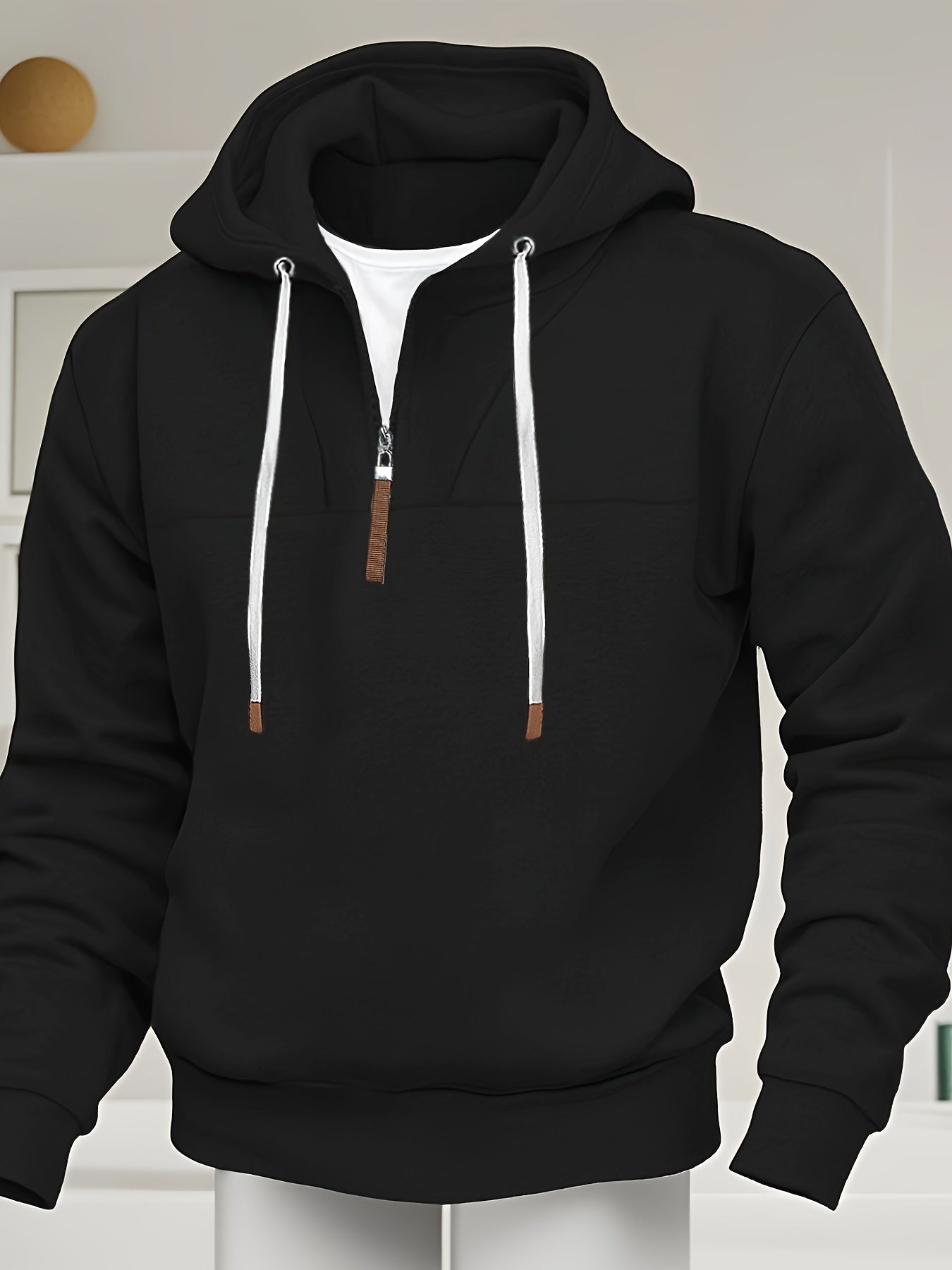 Kolton – Hooded Sweatshirt with Half Zip