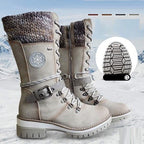 FrostLuxe - Waterproof Lace-Up Boots