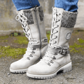 FrostLuxe - Waterproof Lace-Up Boots