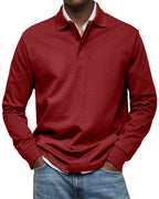 Conrad | LUXURIOUS LONG-SLEEVED POLO SHIRT