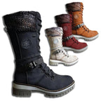 FrostLuxe - Waterproof Lace-Up Boots