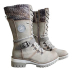 FrostLuxe - Waterproof Lace-Up Boots