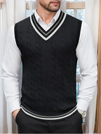 Duane | Sleeveless Knitted Sweater
