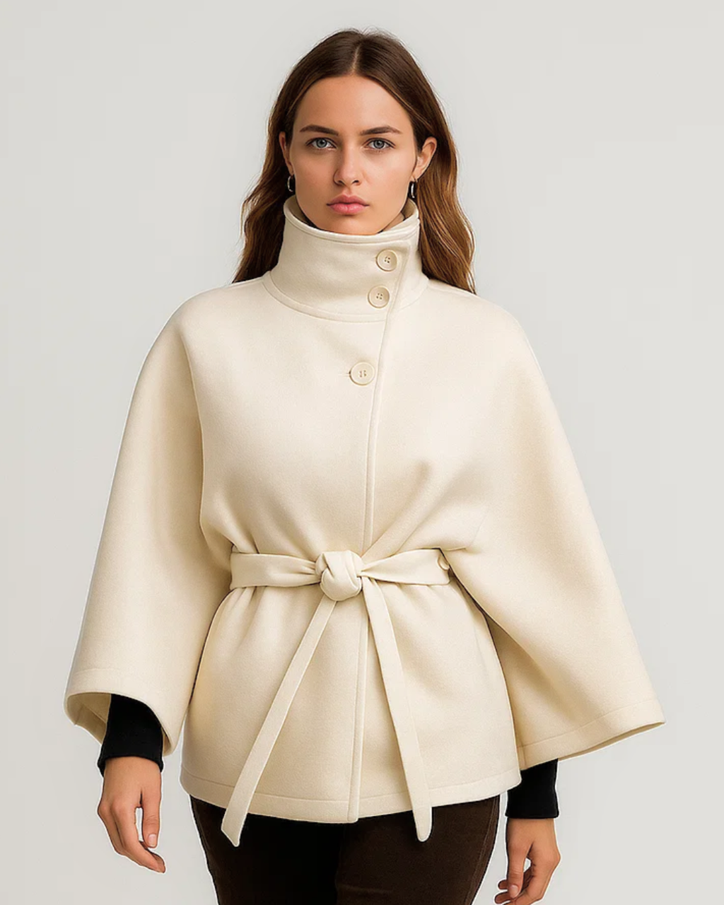 Button Coat Large Women's Winter