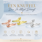 Mila | Sterling 925 Zilveren Open Hug Ring