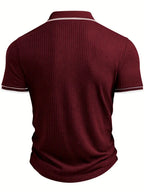 Orestis - Elegant Polo Shirt with Short Sleeves