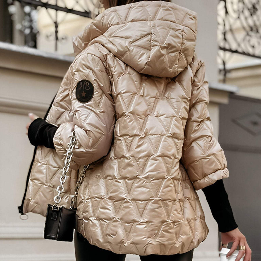 Ladies Long Sleeve Jacket – With Zip, Casual & Comfortable
