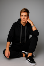Haydi | Hoodie with Drawstring & Trousers