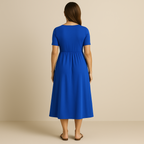 Mira Short-Sleeved Dress