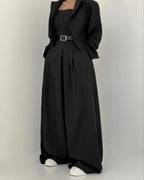 Lauralie | Strapless Blazer-Style Jumpsuit