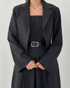 Lauralie | Strapless Blazer-Style Jumpsuit