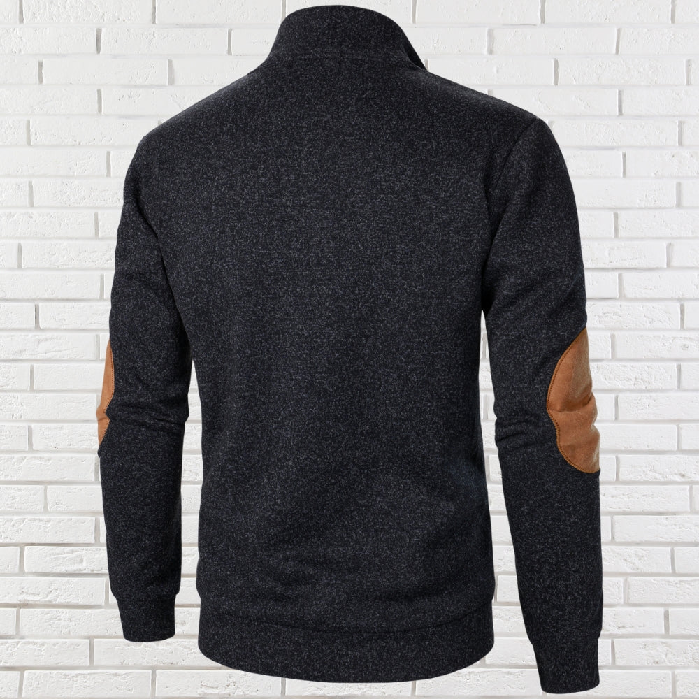Harry - Pullover with Stand-Up Collar