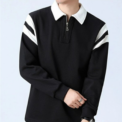 Structureway Men's Long Sleeve Polo Shirt