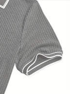 Orestis - Elegant Polo Shirt with Short Sleeves