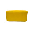 155 Women's Purse Yellow/Dark Brown