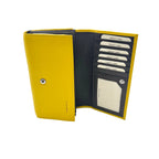 155 Women's Purse Yellow/Dark Brown
