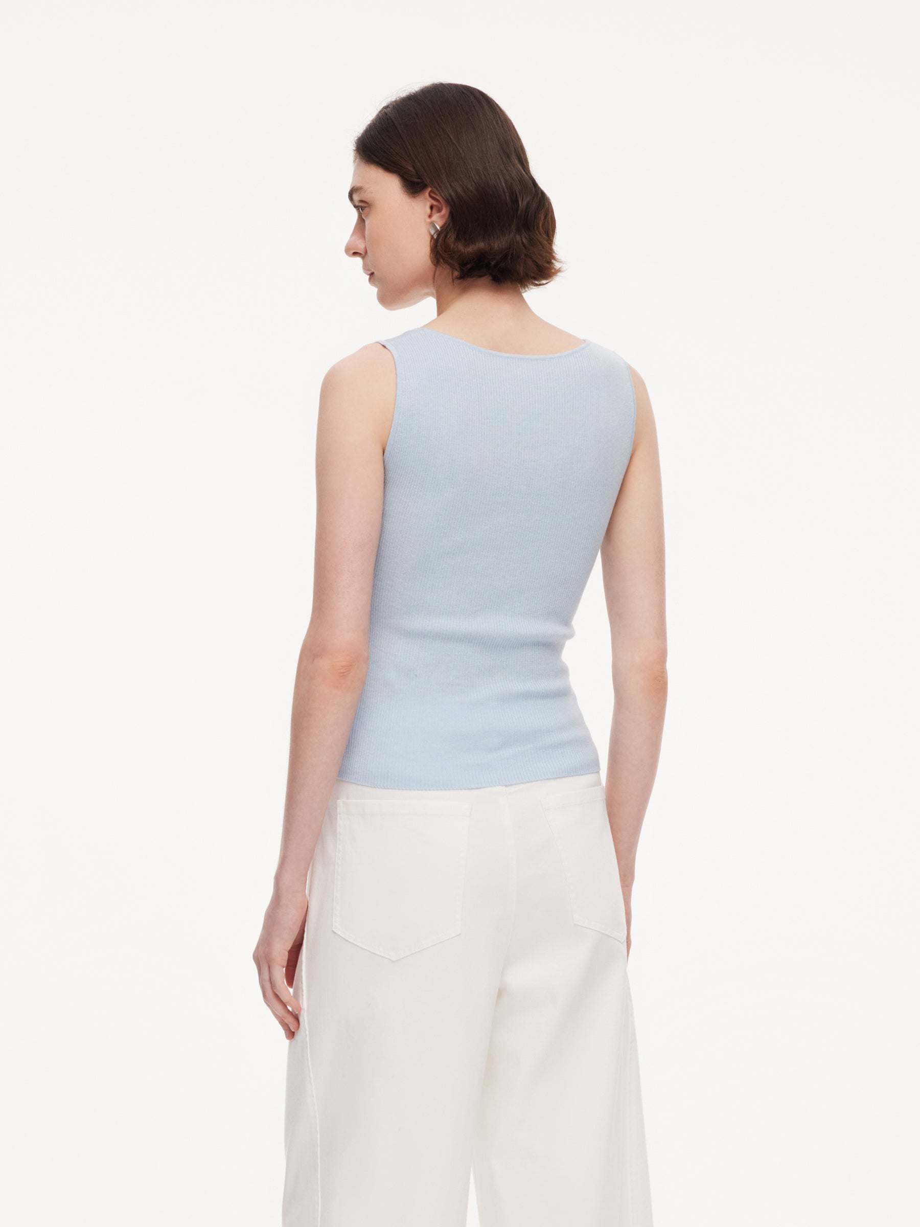 Women's Square Neck Strappy Top