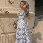 Summer Dress with Floral Print