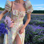 Summer Dress with Floral Print