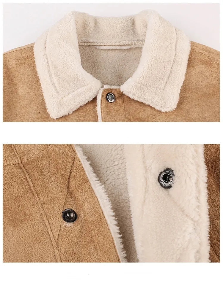 Peter - Faux Fur Jacket for Men