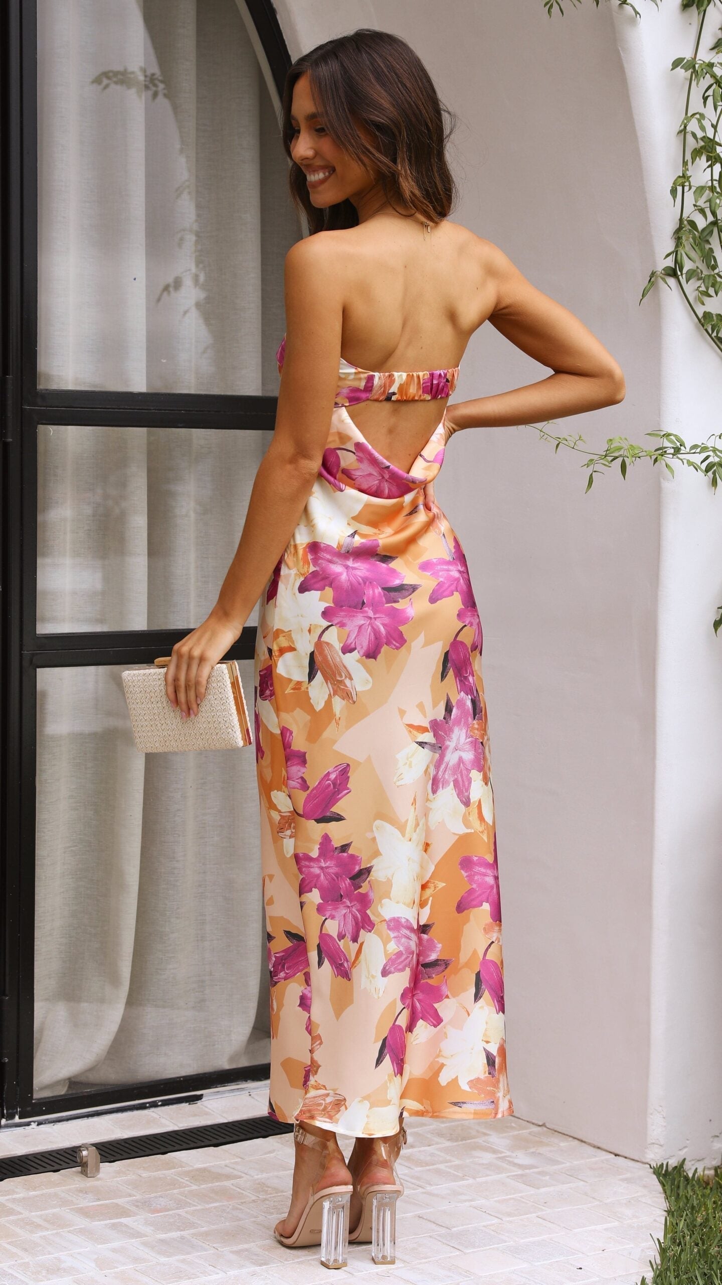 Backless Bohemian Dress