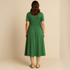Mira Short-Sleeved Dress