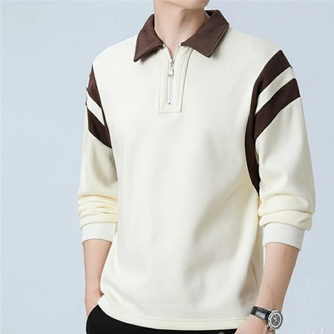 Structureway Men's Long Sleeve Polo Shirt