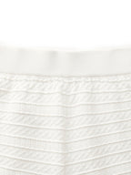 Cotton Top with Cut-Outs and Trousers - Two-Piece Set
