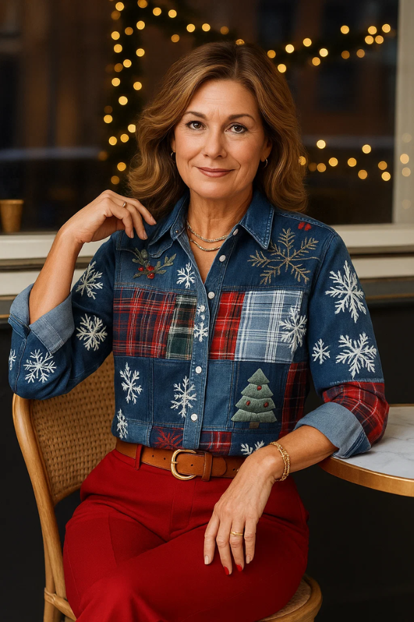 Jamilya – Casual Christmas Blouse