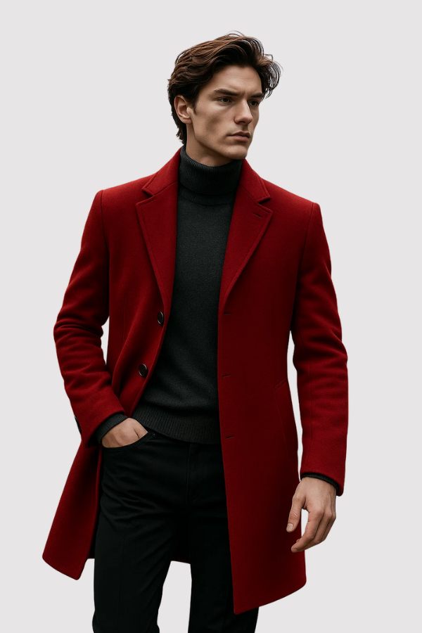 Karlo | Single-Breasted Solid Colour Jacket