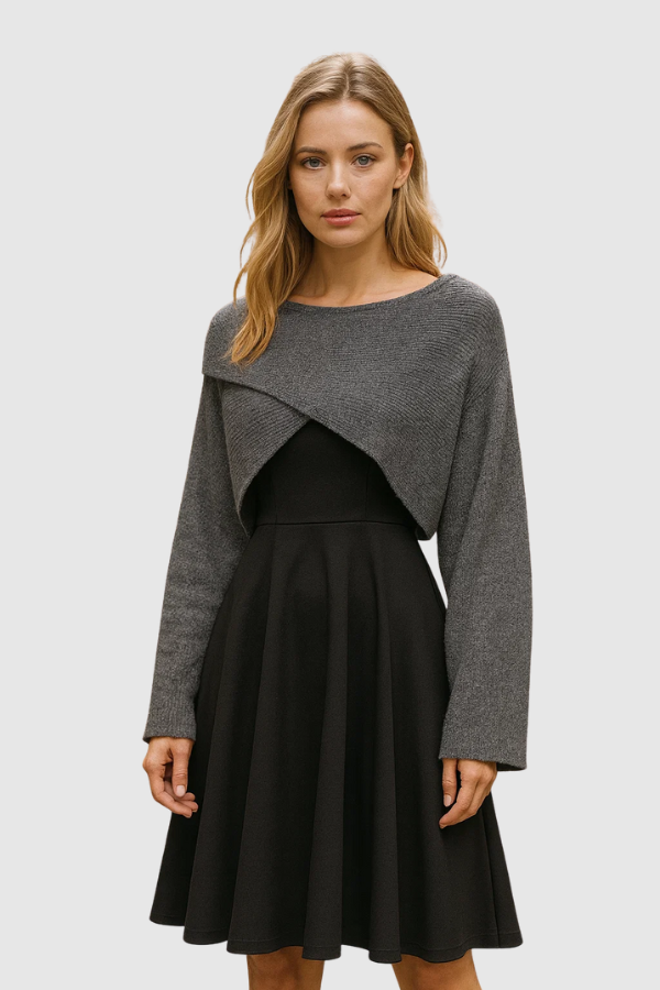 Alessia | Elegant Knit Dress Set