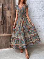 Colourful Maxi Dress
