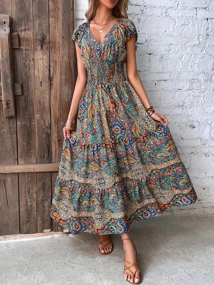 Colourful Maxi Dress