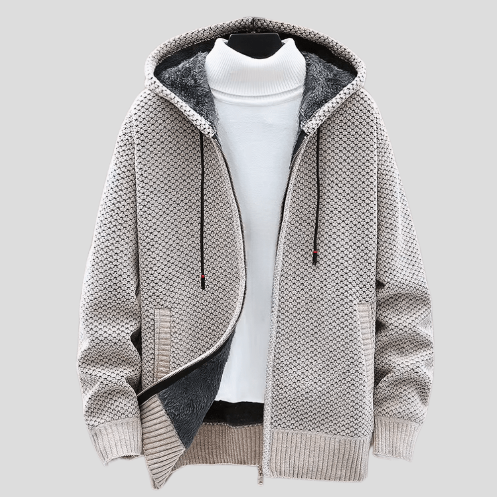 Werner™ Stylish Knit Hoodie