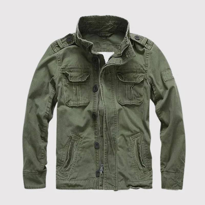 Sullivan Retro Denim Jacket – Casual Men's Denim Jacket in Vintage Style