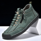 Christian | Nubuck Leather Shoes with Zip