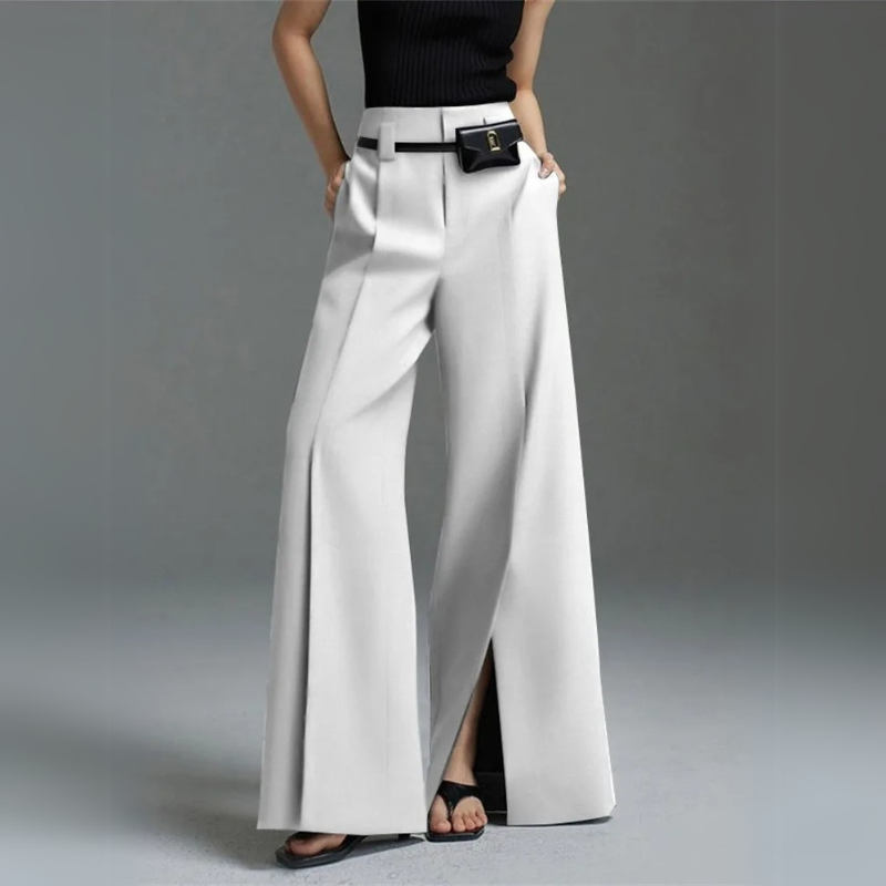 High-Waisted Trousers