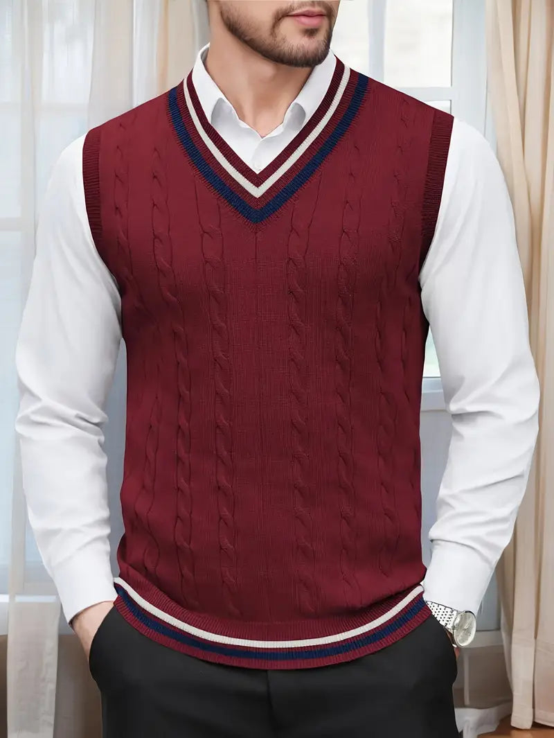 Duane | Sleeveless Knitted Sweater