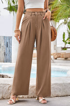 Alessa | High waist wide-leg trousers