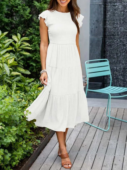 Megan | Sophisticated Tummy Covering Dress