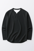 Brogan | Long-Sleeved Henley Shirt with Comfortable Fit