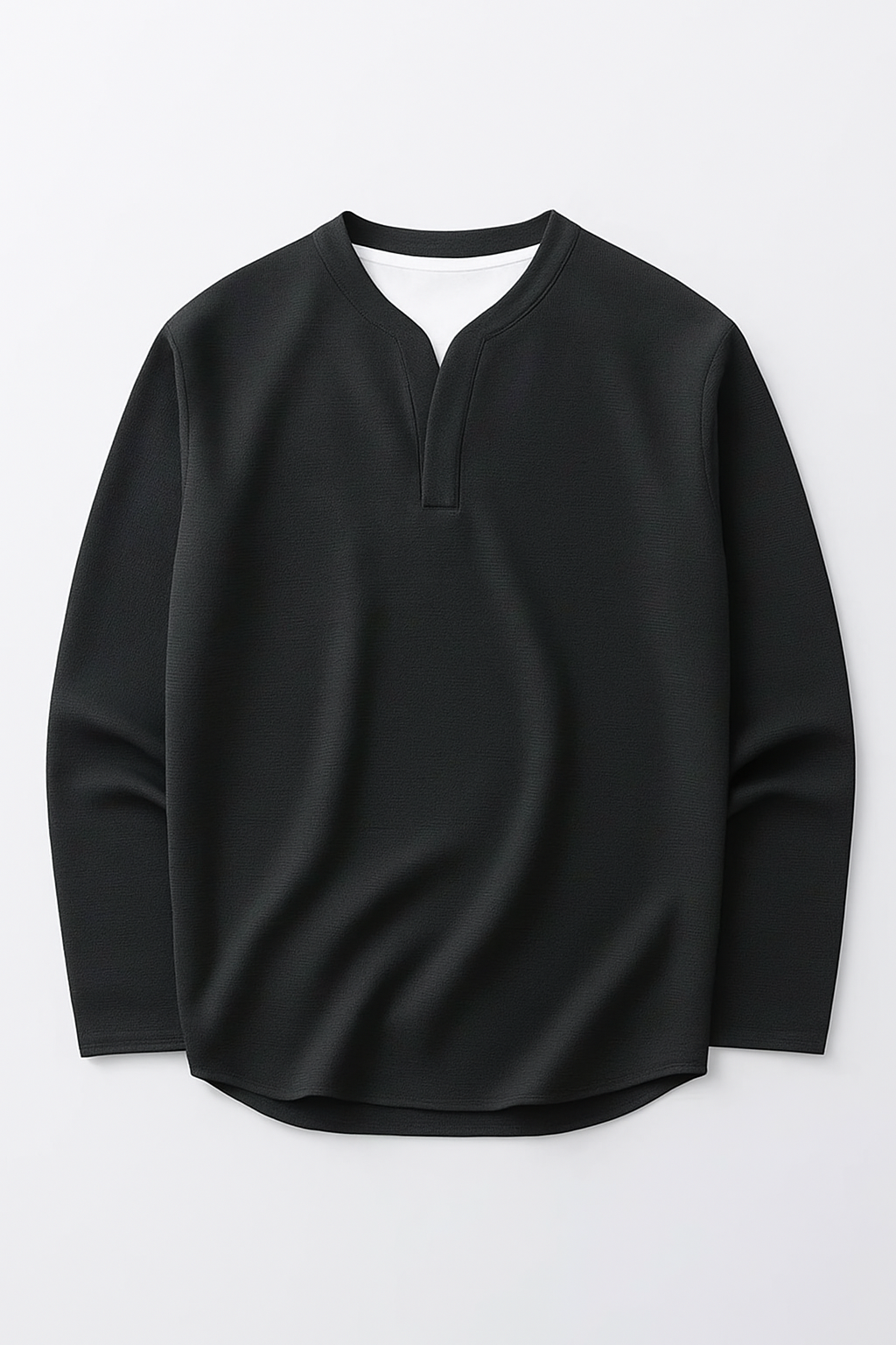 Brogan | Long-Sleeved Henley Shirt with Comfortable Fit