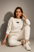 Zoey | Two-Piece – Printed Top & Trousers